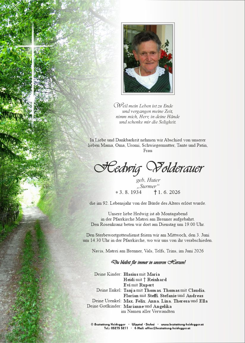 Hedwig Volderauer